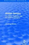 Hidden Designs (Routledge Revivals) cover