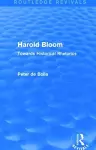 Harold Bloom (Routledge Revivals) cover