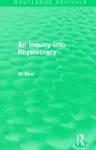 An Inquiry into Physiocracy (Routledge Revivals) cover