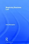 Beginning Business Law cover