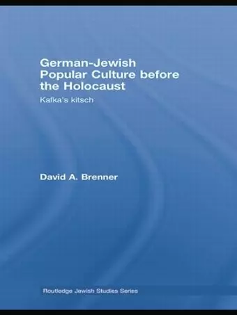 German-Jewish Popular Culture before the Holocaust cover