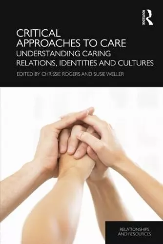 Critical Approaches to Care cover