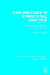 Explorations in Structural Analysis (RLE Social Theory) cover