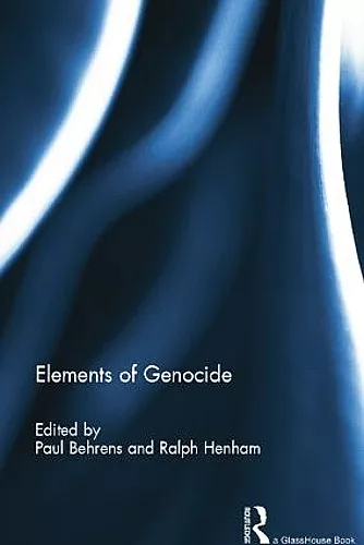 Elements of Genocide cover