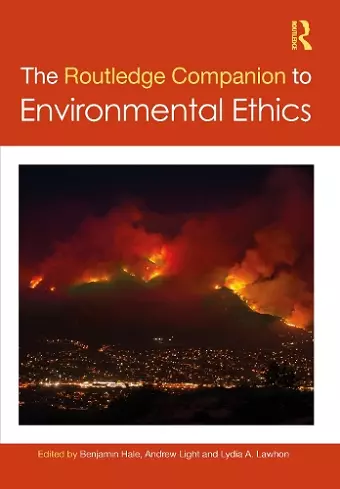 The Routledge Companion to Environmental Ethics cover