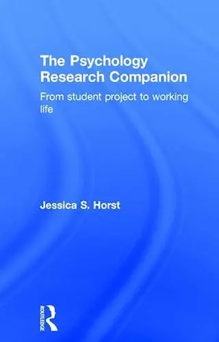 The Psychology Research Companion cover