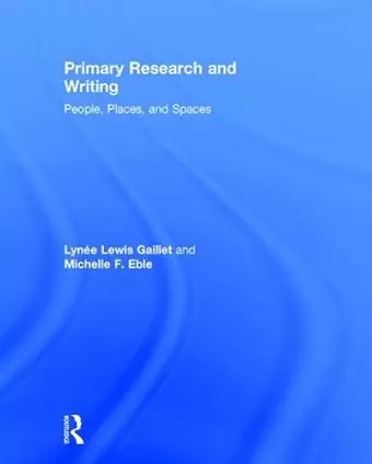 Primary Research and Writing cover