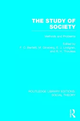 The Study of Society cover
