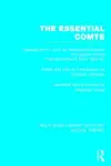 The Essential Comte (RLE Social Theory) cover