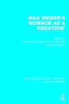 Max Weber's 'Science as a Vocation' cover