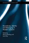Boundaries, Identity and belonging in Modern Judaism cover