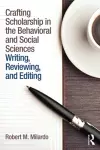 Crafting Scholarship in the Behavioral and Social Sciences cover