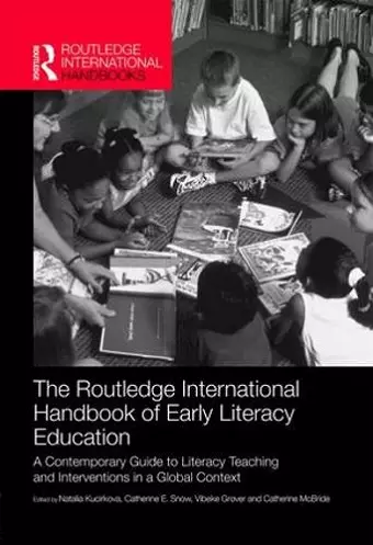 The Routledge International Handbook of Early Literacy Education cover