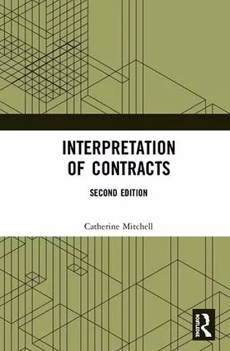 Interpretation of Contracts cover