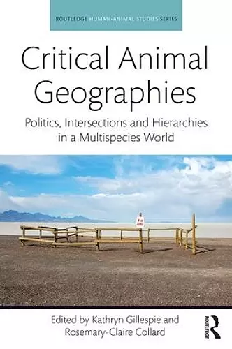 Critical Animal Geographies cover