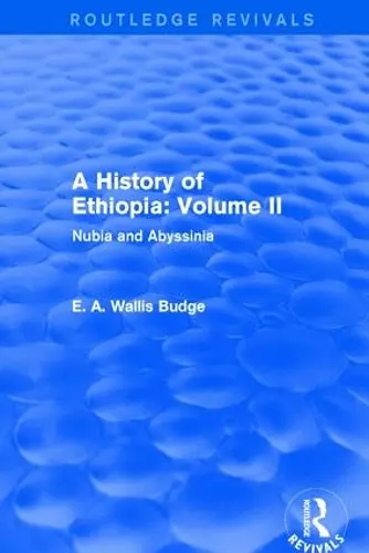 A History of Ethiopia: Volume II (Routledge Revivals) cover