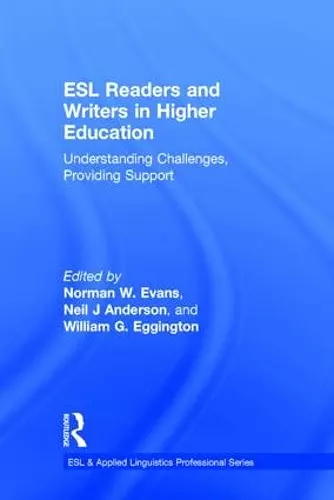 ESL Readers and Writers in Higher Education cover