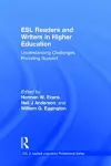 ESL Readers and Writers in Higher Education cover