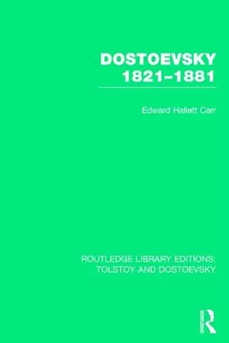Dostoevsky 1821-1881 cover