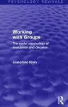 Working with Groups (Psychology Revivals) cover