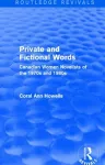 Private and Fictional Words (Routledge Revivals) cover
