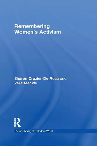 Remembering Women’s Activism cover