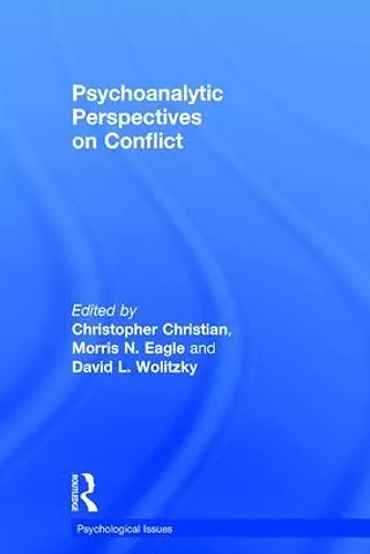 Psychoanalytic Perspectives on Conflict cover