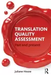 Translation Quality Assessment cover