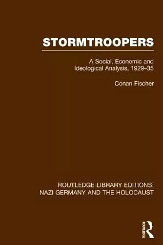 Routledge Library Editions: Nazi Germany and the Holocaust cover