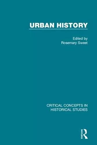 Urban History cover