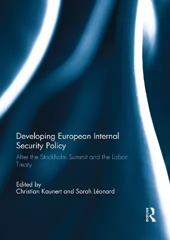 Developing European Internal Security Policy cover