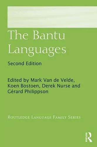 The Bantu Languages cover