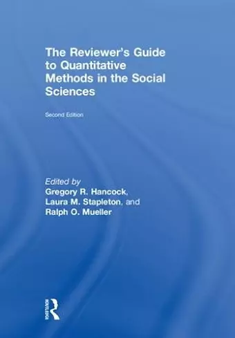 The Reviewer’s Guide to Quantitative Methods in the Social Sciences cover