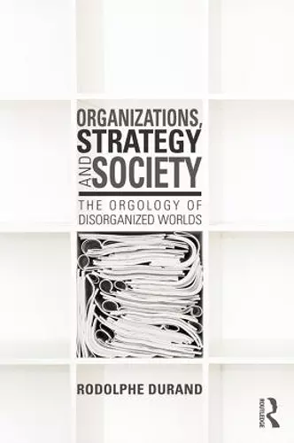 Organizations, Strategy and Society cover