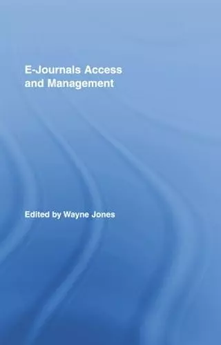 E-Journals Access and Management cover