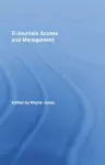 E-Journals Access and Management cover