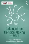 Judgment and Decision Making at Work cover