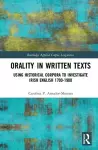 Orality in Written Texts cover