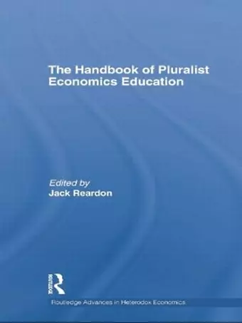 The Handbook of Pluralist Economics Education cover