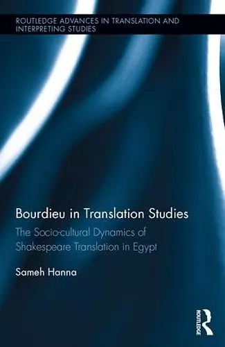 Bourdieu in Translation Studies cover