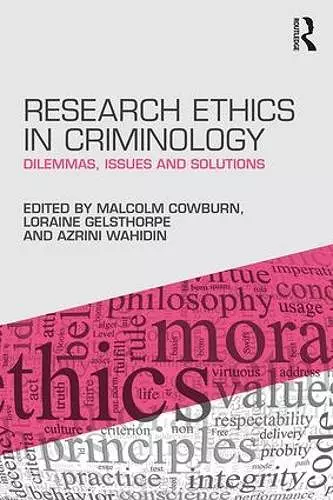 Research Ethics in Criminology cover