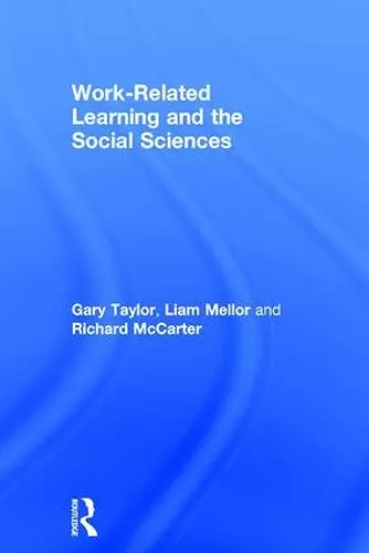 Work-Related Learning and the Social Sciences cover