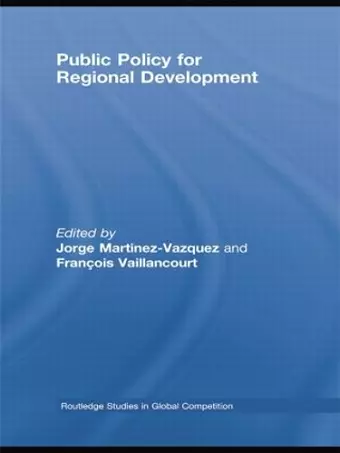 Public Policy for Regional Development cover