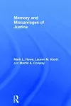 Memory and Miscarriages of Justice cover