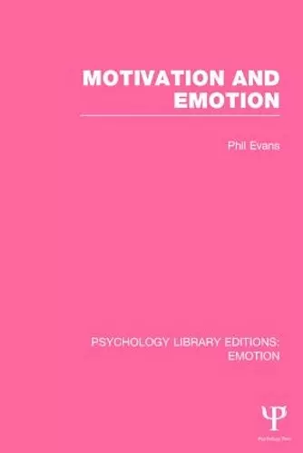 Motivation and Emotion cover