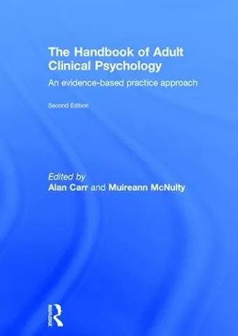 The Handbook of Adult Clinical Psychology cover