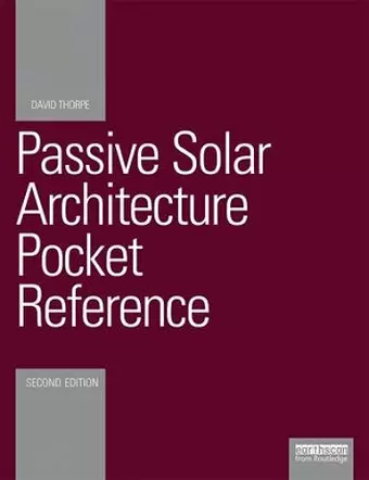 Passive Solar Architecture Pocket Reference cover