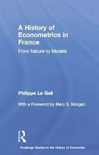A History of Econometrics in France cover
