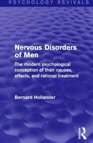 Nervous Disorders of Men (Psychology Revivals) cover