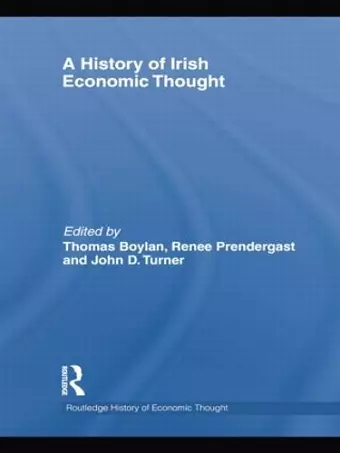 A History of Irish Economic Thought cover